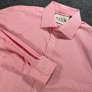 Thomas Pink Baldwin Check Traveller Dress Shirt Men’s 16 41